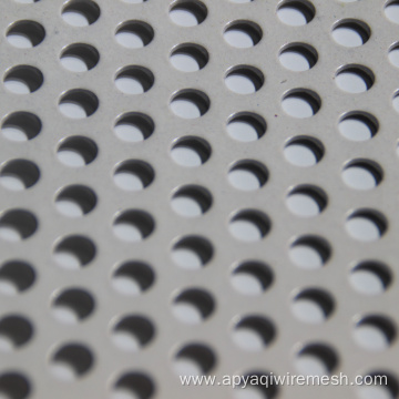 aluminium round hole steel perforated metal mesh